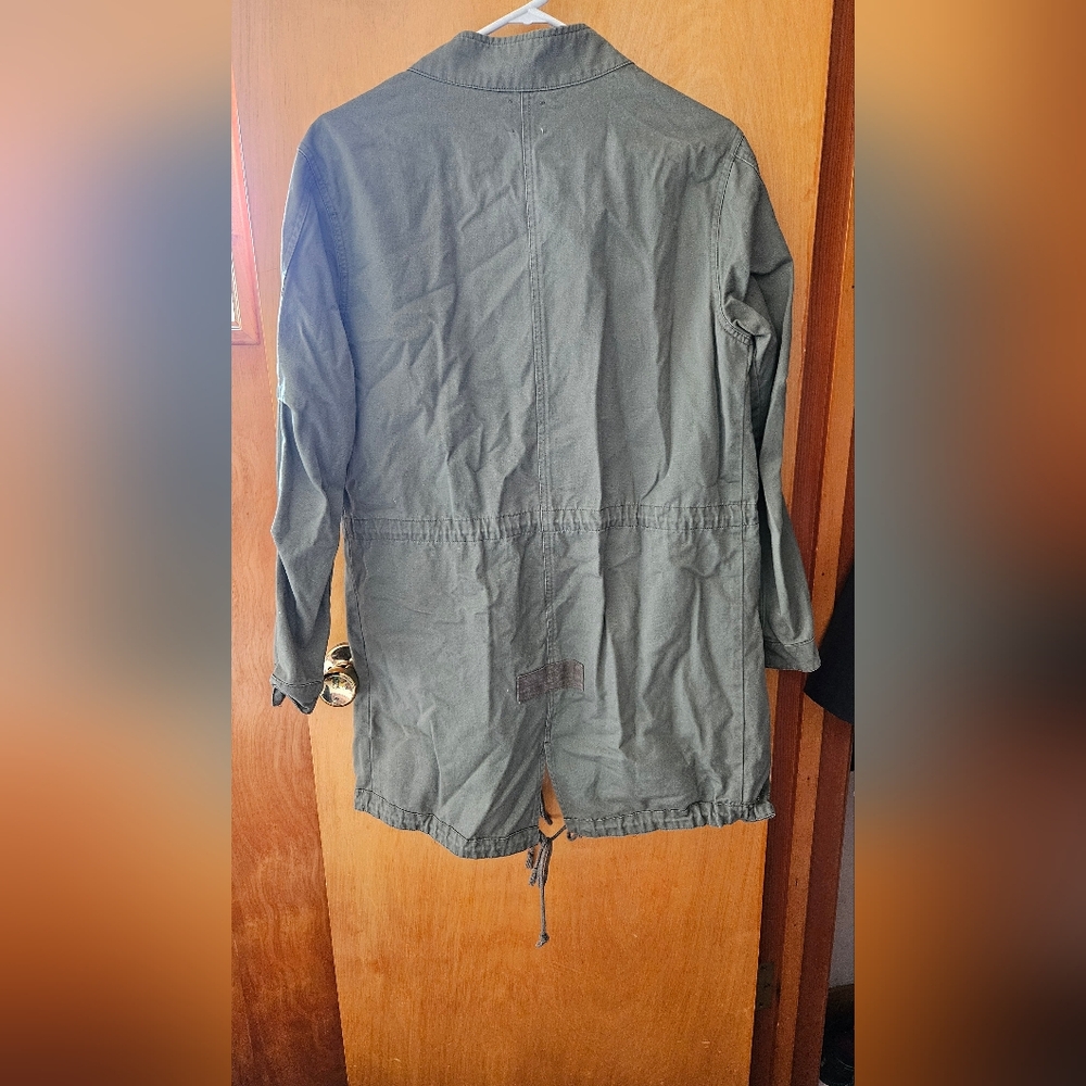 Extra Long Army Jacket - Picture 2 of 2